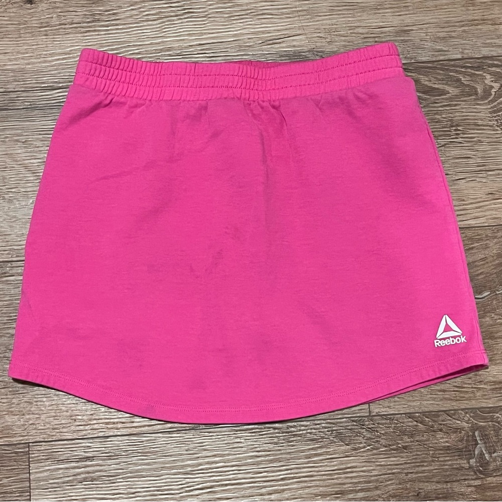 Reebok Girls Active Velocity Skort (Skirt w/Shorts) – Pink – LG/XL